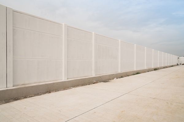Concrete Fence Repair in Elgin