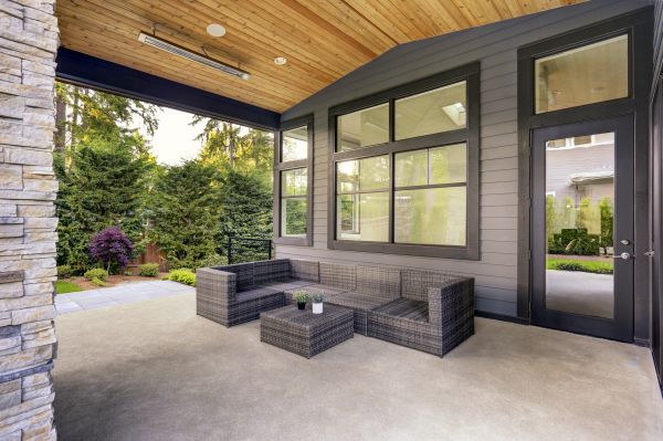 Porch Concrete Repair in Elgin