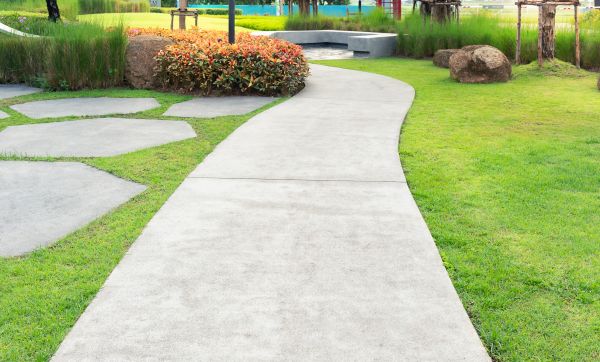 Cost of Concrete Walkway Resurfacing in Elgin