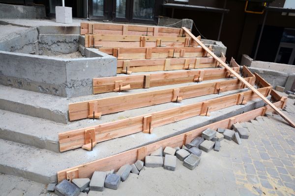 Cement Step Repair in Elgin