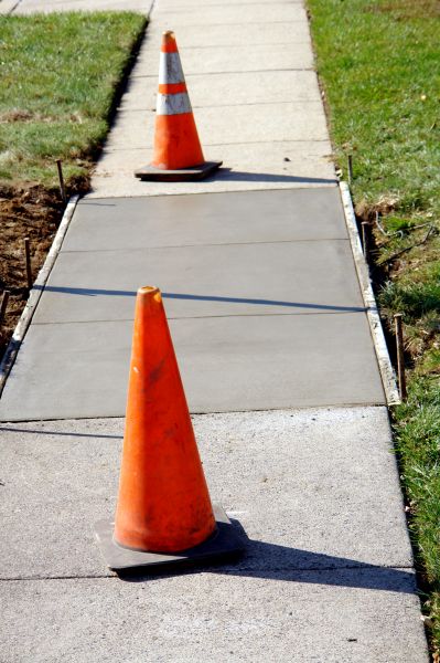 Sidewalk Slab Repair in Elgin