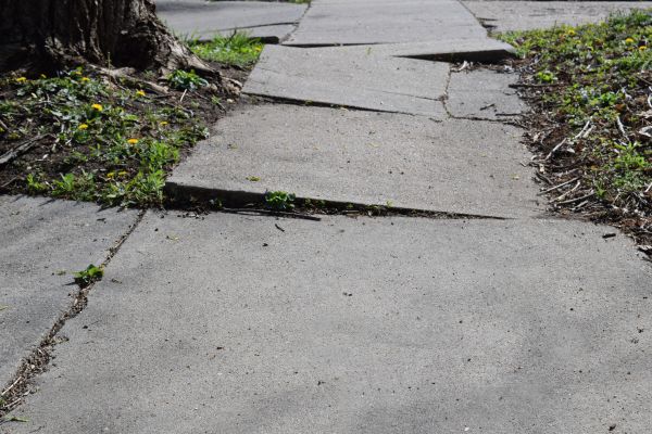 Sidewalk Trip Repair in Elgin