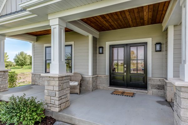 Porch Concrete Patching in Elgin