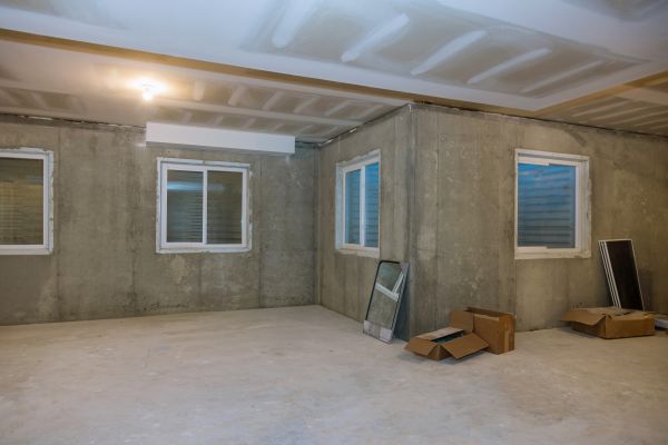 Basement Concrete Resurfacing in Elgin