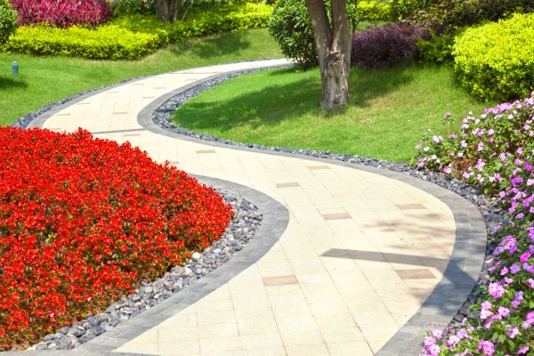 Garden Walkway Repair in Elgin